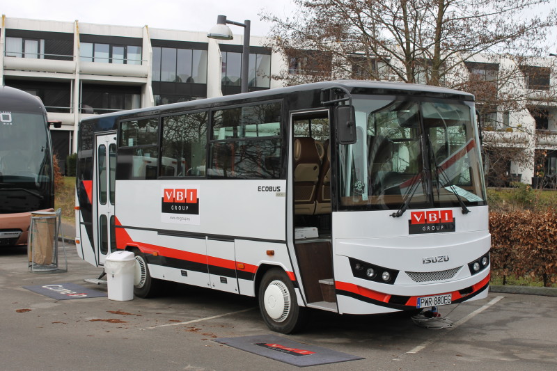 VBIs Isuzu Ecobus cafébus fortæller også historie, Ecobus var nemlig den første busmodel fra Anadolu Isuzu dengang man begyndte at producere busser tilbage i 1986.